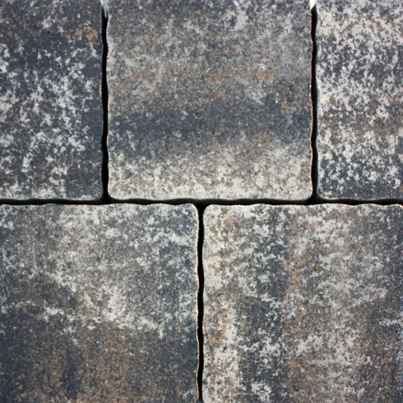 Pavaj Appia Antica Ondulat 10x20x6 cm, Gri Vulcanic