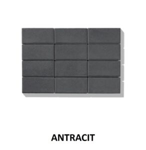 Pavaj Civic 20x10x6 cm, Antracit
