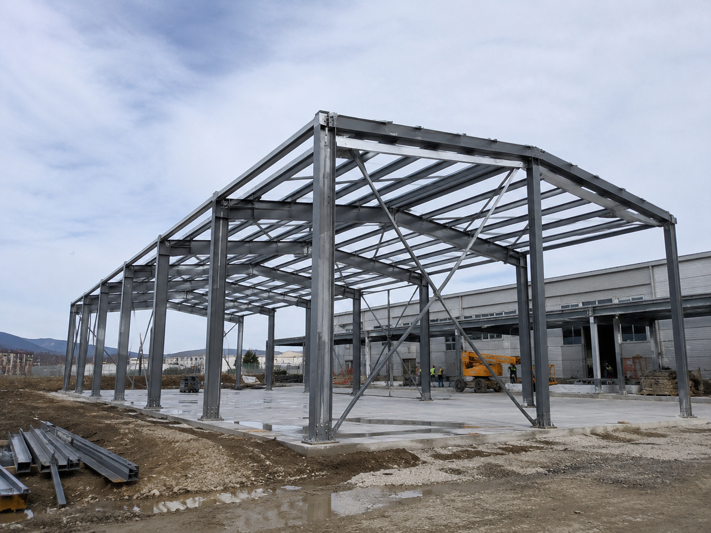 Structuri metalice pentru hale