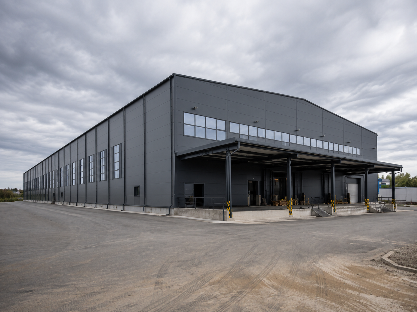 Hala logistica cu platforma